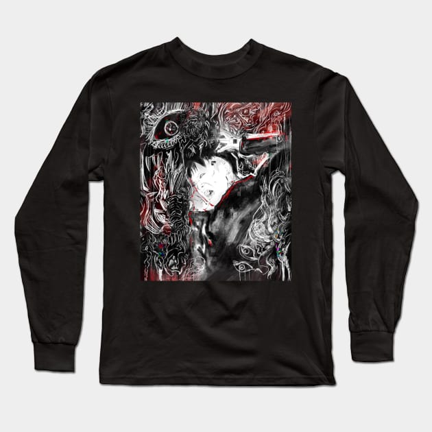 Day 9 Long Sleeve T-Shirt by Ryuzato